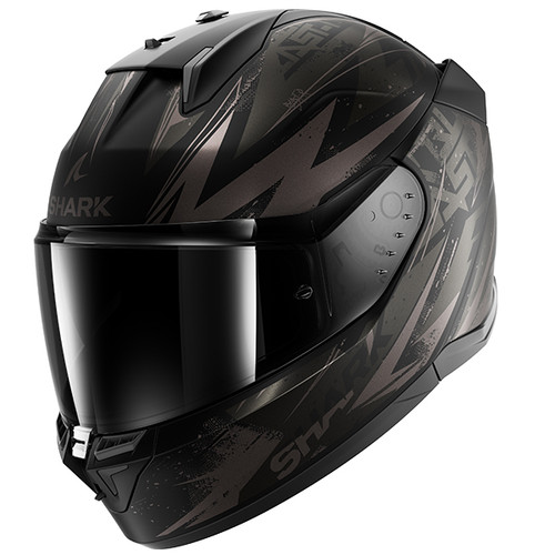 Shark D-Skwal 3 Blast-R Mat KAA Motorcycle Helmet