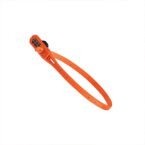 Hiplok Z Lok Combo V2 Clothing Helmet Accessory Travel Security Combination Lock Orange Motorcycle Motorbike Scooter Moped Theft Prevention Portable Touring Adventure