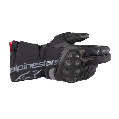 Alpinestars WT-4 Goretex GTX Insulated Mens Gloves Black Waterproof Motorcycle Motorbike Biker Biking Scooter Moped Protection Long Winter All Season Mid Warm Thermal Touring