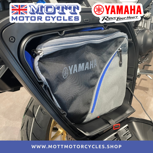 Yamaha Inner Bag Set for Tour and City Cases Panniers Tracer 9 2021-2025 Tracer 7 2025 Genuine Accessory 2022 2023 2024 Luggage Bags Zip Touring Insert Inner Inside