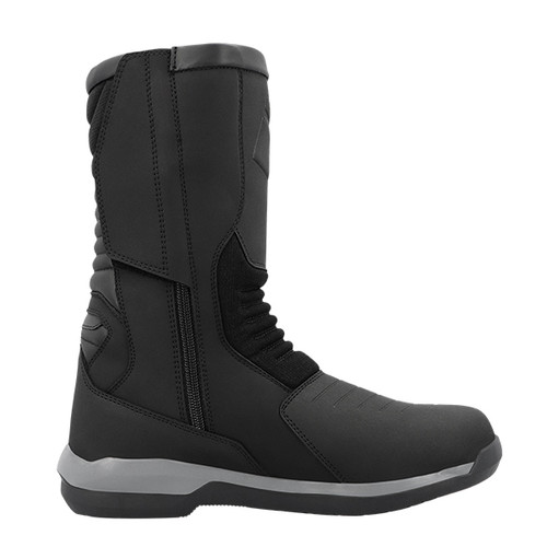 Richa Apollo Waterproof Black All Season Boots Motorcycle Mens Long CE Protection Road Riding Safety D3O Armour WP Year Commuting Travelling Touring Ortholite Comfortable Motorbike Scooter Moped