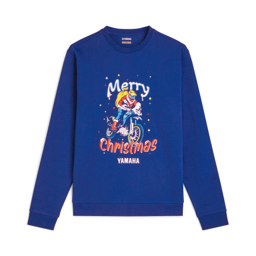Yamaha Blue Xmas Christmas Unisex Jumper Sweater Mens Ladies Male Female Womans Official Merchandise Universal Logo Race Gift Present Santa Yamaha Blue Xmas Christmas Unisex Jumper Sweater Mens Ladies Male Female Womans Official Merchandise Universal Logo Race Gift Present Santa