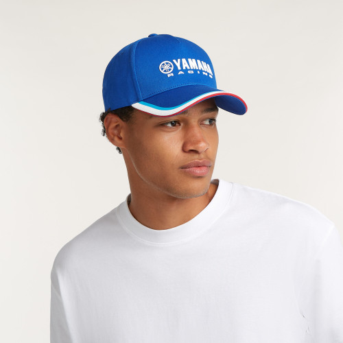 Yamaha 26 Paddock Blue MX Motocross Adult Reno Blue Cap Hat Enduro Blue White Red Official Merchandise Genuine Apparel 2025 Support Celebration Event Racing Support