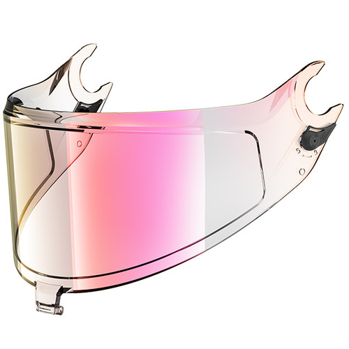Shark VZ300 Pink Iridium Visor v2 for Spartan GT and RS Motorcycle Helmet Add On Modify Sun Light Daytime Night Riding