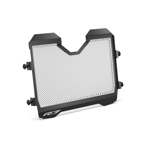 Genuine Yamaha YZF-R7 radiator guard D42-FRADG-00-0M, durable protective grille designed to shield the radiator from stones, road debris and damage while maintaining airflow.