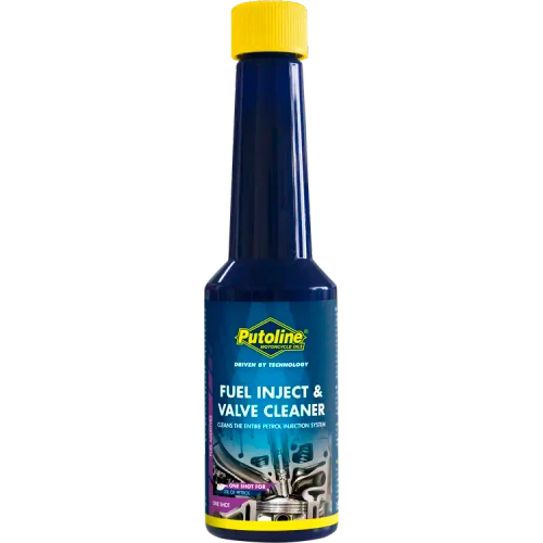 Putoline Fuel Inject Valve Cleaner 150ml motorcycle fuel additive, designed to clean fuel injectors and valves, remove deposits and help maintain efficient engine performance and smooth running.