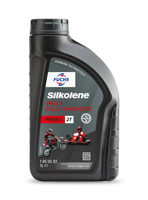 Silkolene Pro 2 Premix Fully Synthetic Oil 1L Motorcycle Oil