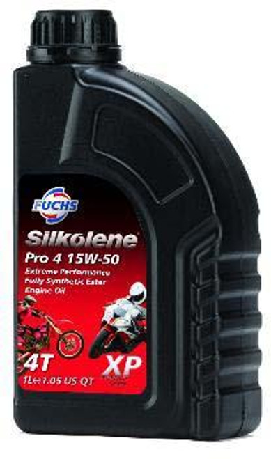 Silkolene Pro 4 15W-50 XP Fully Synthetic Oil 1L Motorcycle Oil