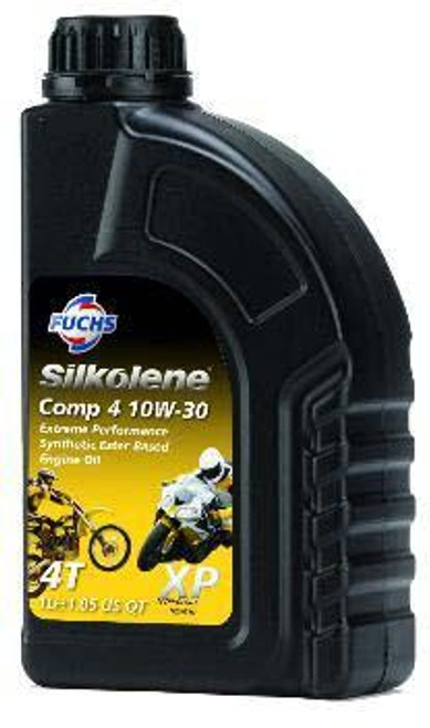 Silkolene Comp 4 10W-30 XP Synthetic Ester Based Oil 1L Motorcycle Oil