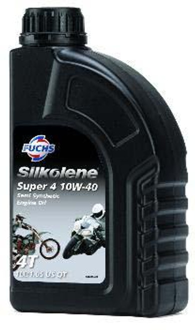 Silkolene Super 4 10W-40 XP Semi Synthetic Oil 1L Motorcycle Oil