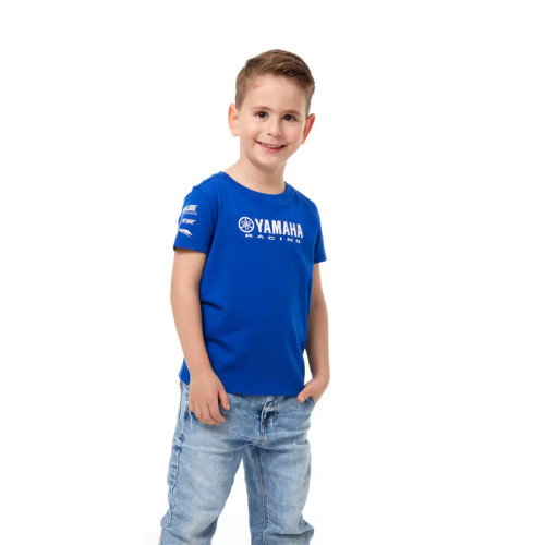 Yamaha Kids Paddock Race Blue Essentials T-Shirt Size 13-14