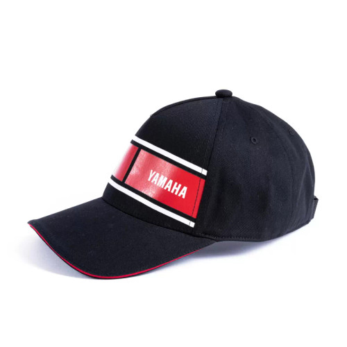 Yamaha Racing Heritage Speedblock Black And Red Hat Cap