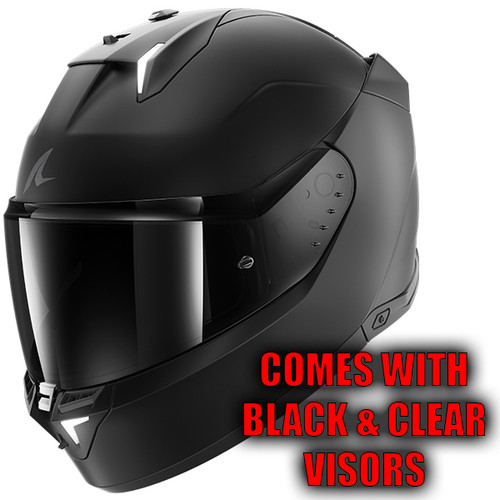 Shark Skwal i3 Dark Shad Mat KMA Full Face Motorcycle Helmet