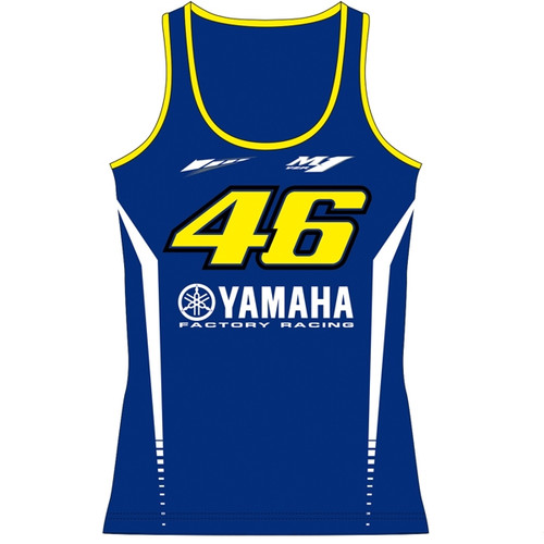 Official VR46 Yamaha Women #46 Tank Top Vest