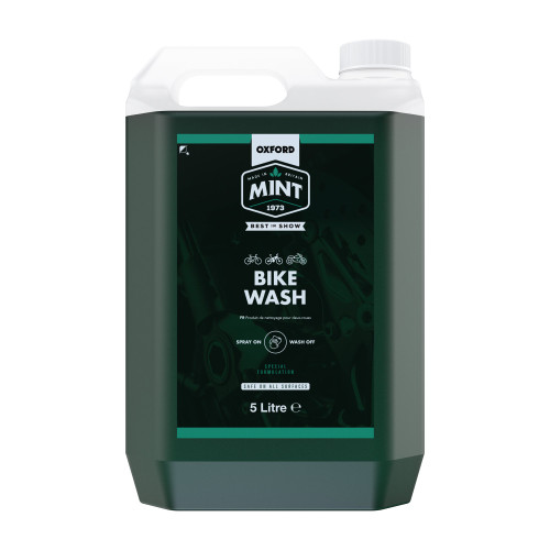 Oxford Mint Motorcycle Bike Wash Ready to Use Spray 5L Cleaning Motorcycle Scooter