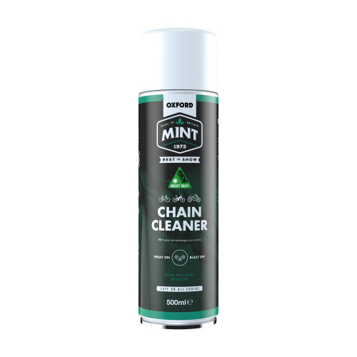 Oxford Mint Chain Cleaner Spray 500ml Motorcycle Motorbike