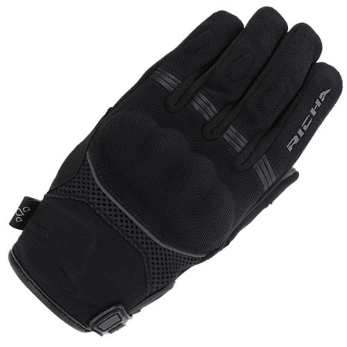 Richa Scope Waterproof Black Ladies Motorcycle Gloves