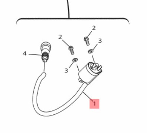 Yamaha OEM Ignition Coil Assy Xmax 300 2017-2024 Tricity 300 2020-2024 B74-H2310-00