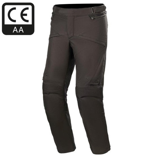 Alpinestars Road Pro Gore-Tex Pants Black Trousers CE AA Protection Waterproof GTX Motorcycle