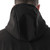 ARMR Kyoto 1.0 Mens Hooded Softshell Windproof Jacket Black Motorcycle Motorbike Biker Biking Scooter Moped Breathable Summer Lightweight Zip Casual Urban CE A Safety Zip Hoodie