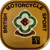 British Motorcycle Sport A.C.U Approved Gold Stamp Sticker