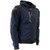 Richa Atomic Prime Hoodie Waterproof Textile Navy Jacket Motorcycle Motorbike Riding Protection CE Road Casual Urban Safety Road WP Scooter Moped Blue Mens