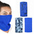 Oxford Comfy Camo Blue Neck Tube Warmer Snood 3 Multi Pack Motorcycle Winter Layer Base Warmth Cold Face Head Scooter Moped Rider Biker Thermal Head Wear Wind Chill