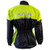 Richa Rain Warrior Over Jacket Waterproof Black/Fluo Yellow Emergency Travel Pack Touring Leathers Rain Wet Weather Textile Coat