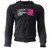 Richa Ladies Titan Logo motorcycle hoodie in black with AA-rated protection, D3O Level 1 shoulder, elbow and back protectors, relaxed fit, casual urban styling and connecting zip for riding trousers.