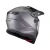 MT Track SV Pure adventure motorcycle helmet in Matt Grey, featuring a durable HIRP (High Impact Resistant Polymer) shell with an aerodynamic peak, integrated retractable sun visor, Pinlock® MaxVision-ready clear visor, advanced ventilation system, removable and washable comfort lining, Bluetooth intercom compatibility, micrometric buckle fastening, and ECE 22.06 safety certification for on-road and adventure riding