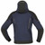 Richa Atomic 2 WP motorcycle hoodie in black, waterproof softshell jacket with D3O Level 1 shoulder, elbow and back protection, detachable hood, slim fit and 10,000mm Aquashell LTZ membrane.