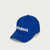 Yamaha Kids Essentials Cap in blue, unisex children's cotton baseball cap with adjustable strap, ventilation holes and 3D printed Yamaha logo.