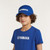 Yamaha Kids Essentials Cap in blue, unisex children's cotton baseball cap with adjustable strap, ventilation holes and 3D printed Yamaha logo.