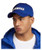 Yamaha Adult Essentials Cap in blue, unisex cotton baseball cap with adjustable strap, classic Yamaha branding, ventilation holes and 3D printed Yamaha logo.