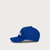 Yamaha Adult Essentials Cap in blue, unisex cotton baseball cap with adjustable strap, classic Yamaha branding, ventilation holes and 3D printed Yamaha logo.