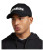 Yamaha Adult Essentials Cap in black, unisex 100% cotton baseball cap with adjustable strap, ventilation holes and 3D printed white Yamaha logo.