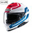 HJC i71 Enta MC21SF White Red Blue Gloss Full Face Motorcycle Motorbike Scooter Moped Helmet ECE 22.06