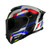 MT Atom 2 Bast B7 Gloss Red White Blue Modular Flip Up Over Open Motorcycle Motorbike Scooter Moped Helmet ECE 22.06