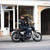 Oxford Holton Mens Leather Jacket Black Biker Biking Motorcycle Motorbike Scooter Moped Classic Summer CE A Safety Protection