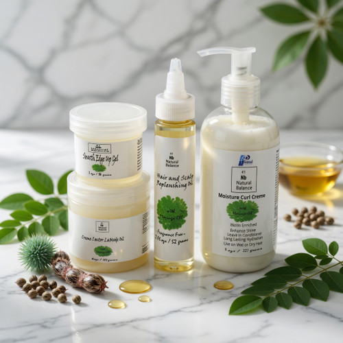 Natural 4A to 4B hair types