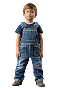 Wrangler Authentics Boys' Classic Denim Overall