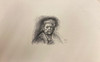 Rembrandt sketch by Joseph Matose 11"x 16.5"