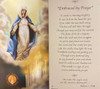 Embraced by Prayer - Vintage Holy Card