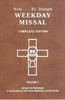 St. Joseph Complete Weekday Missal Vol 1 (Advent to Pentecost)