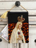 Vintage Look Velvet Blessing Pouch Our Lady of Fatima