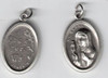 Saint Clare of Assisi Medal Newer Style 