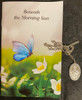 Set of 2! Miraculous Medal on 20" chain with 32-page prayer booklet