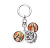 Sacred Heart and Immaculate Heart of Mary Key Chain