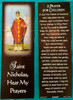 Bookmark - St. Nicholas, prayer for children