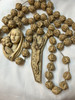Used--Wall Rosary with Blessed Mother and Christ--modern rendition.